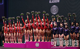 Women's Team Finals (Gold: USA, Silver: China, Bronze: Great Britain)