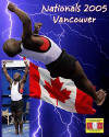 Lightning Background with Canadian Flag, two images, one cutout $40